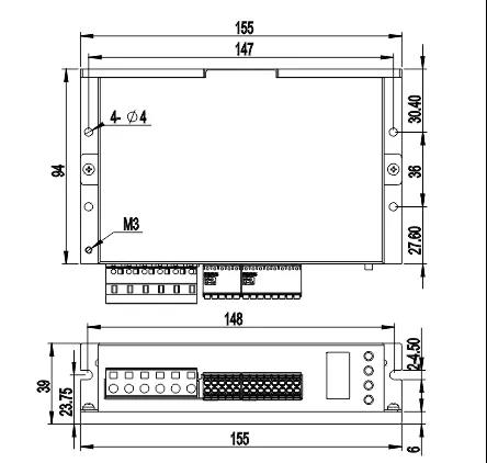 伺服驅(qū)動器安裝圖